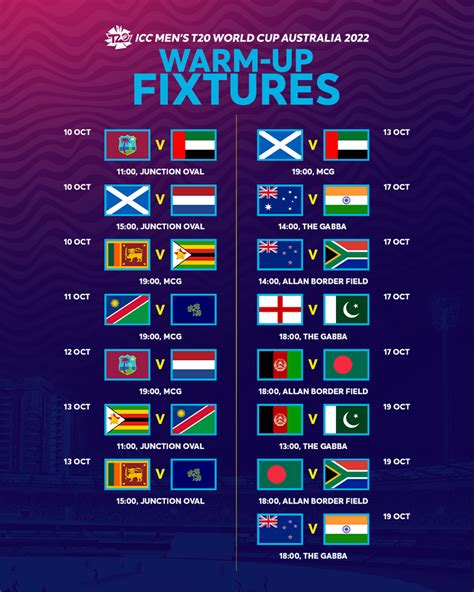 icc warm up match live